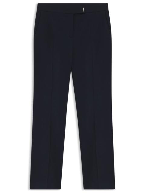 BOSS FLARED-FIT PANTS IN STRETCH JERSEY