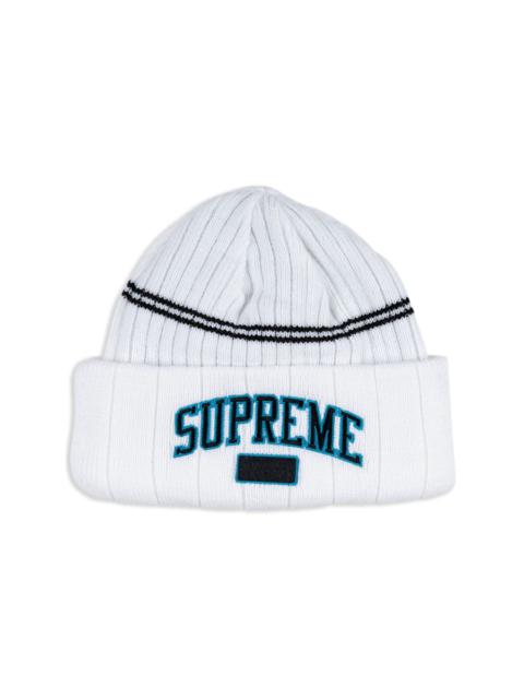 logo-embroidered beanie