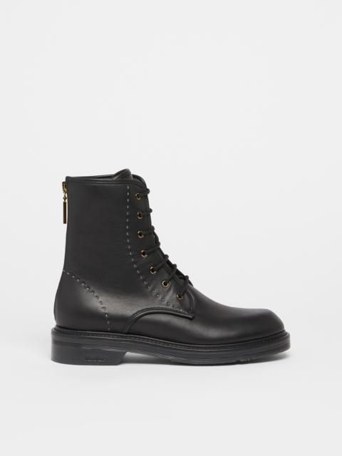 Max Mara URBANCOMBACT Leather ankle boots