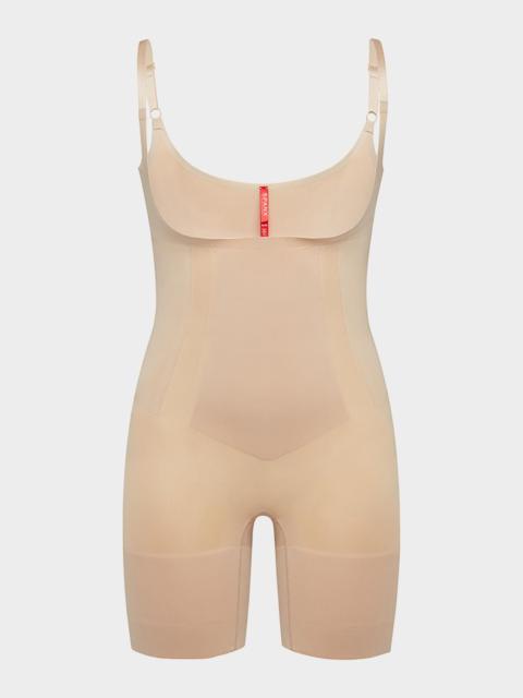 SPANX SPANXsculpt OnCore Open-Bust Mid-Thigh Bodysuit