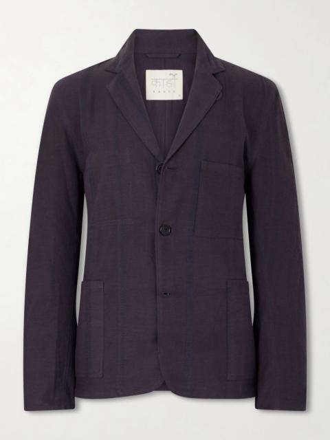 KARDO Somesh Checked Cotton Suit Jacket