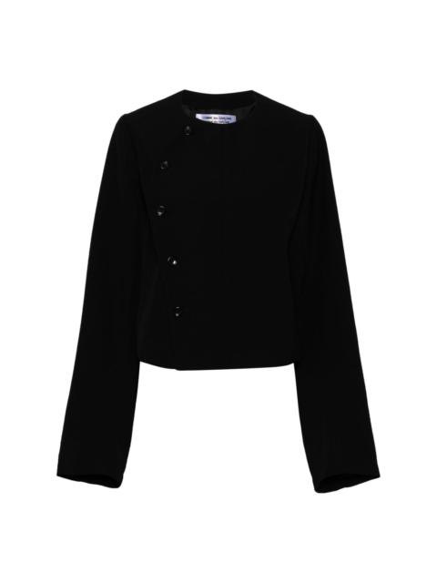 Comme des Garçons Comme des Garçons cut-out wool jacket