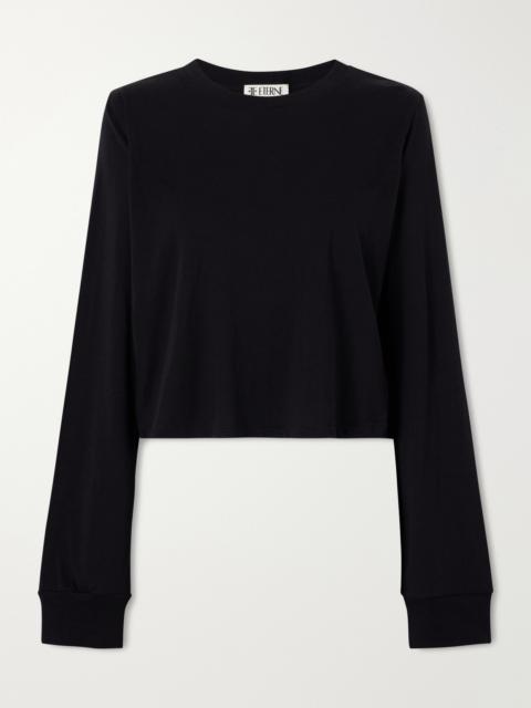 ÉTERNE Cotton And Modal-blend Jersey T-shirt
