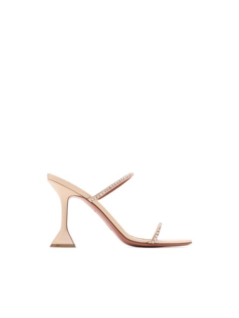 Amina Muaddi 95mm Gilda heeled sandals