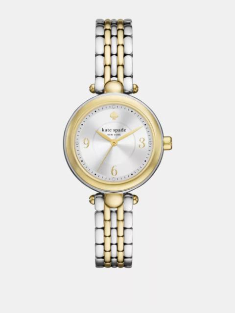 kate spade Gracie Round Two Tone Watch