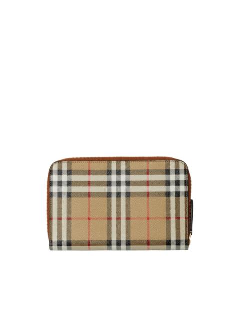 Burberry check-pattern bi-fold Wallet - Farfetch