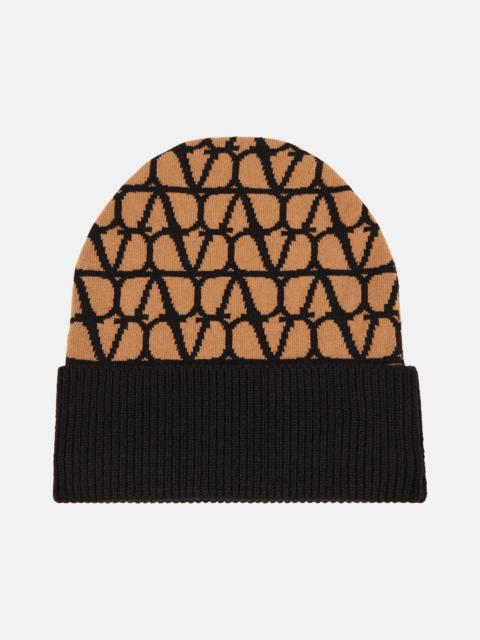 Valentino Toile Iconographe cashmere beanie