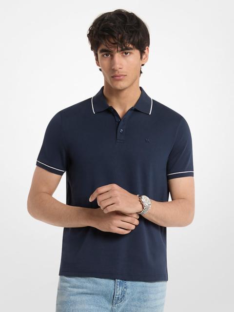 MICHAEL KORS Gramercy Cotton Polo Shirt