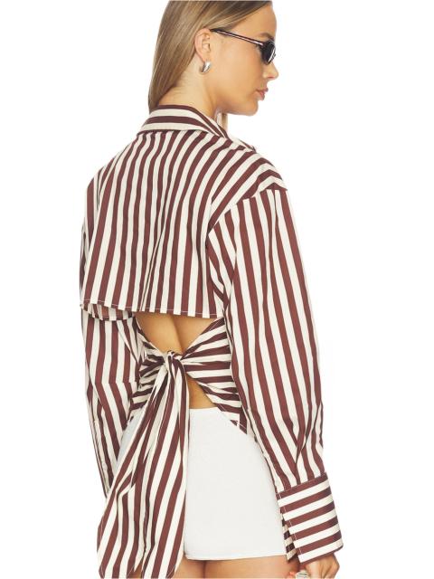 SIMONMILLER Loch Poplin Button Up