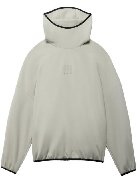 Fear of God x adidas logo-print hoodie