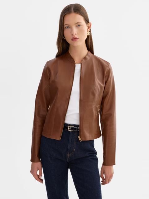 LAMARQUE CHAPIN | Reversible Leather Bomber