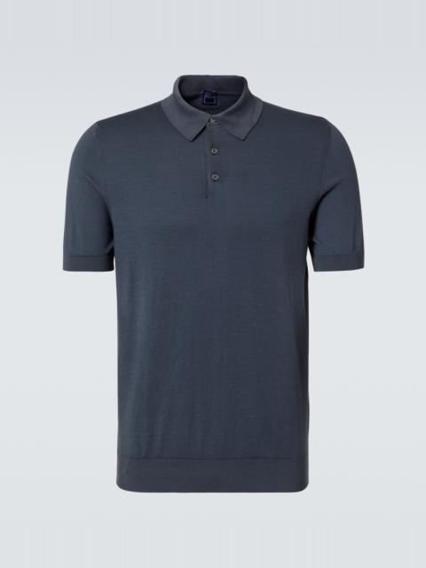 FEDELI Cotton polo shirt