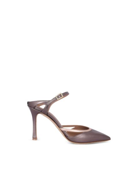 MALONE SOULIERS Yola pointed leather mules