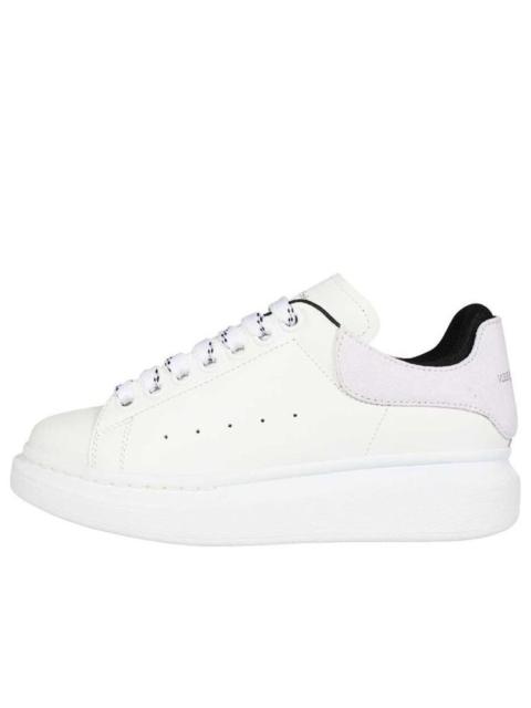 (WMNS) Alexander McQueen Oversized Sneakers 'White Pink Black' 697103WICYA8876