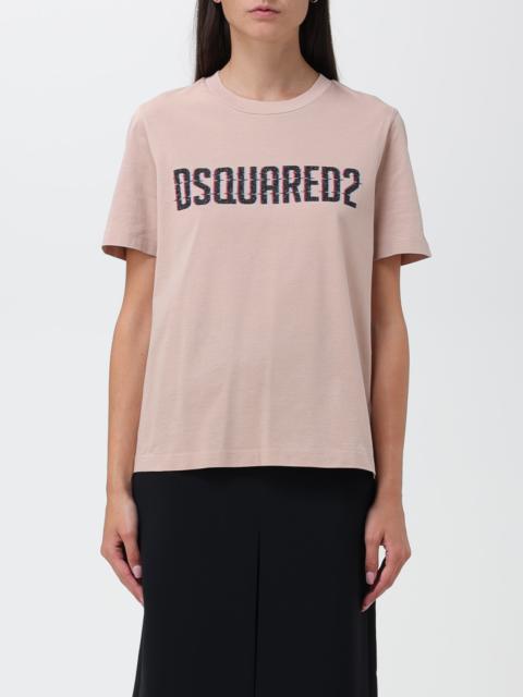 Dsquared2 cotton t-shirt with printed logo