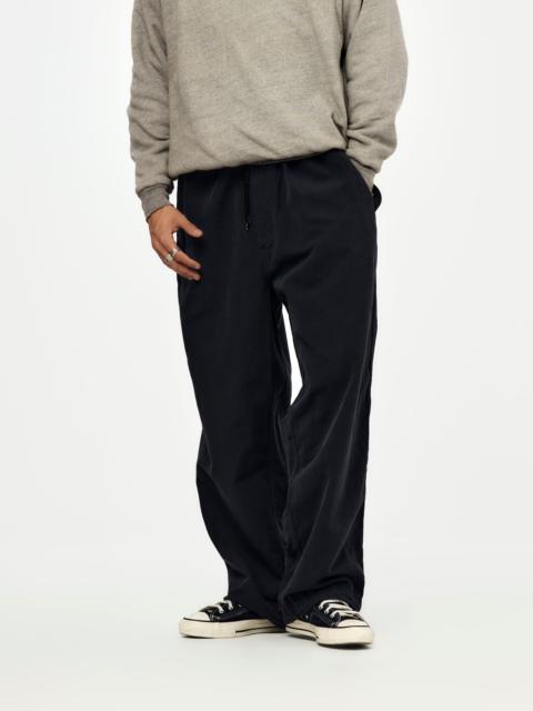 A.PRESSE WASHED COTTON SILK LINEN HBT M-51 OVER PANTS (NAVY) (SIS)