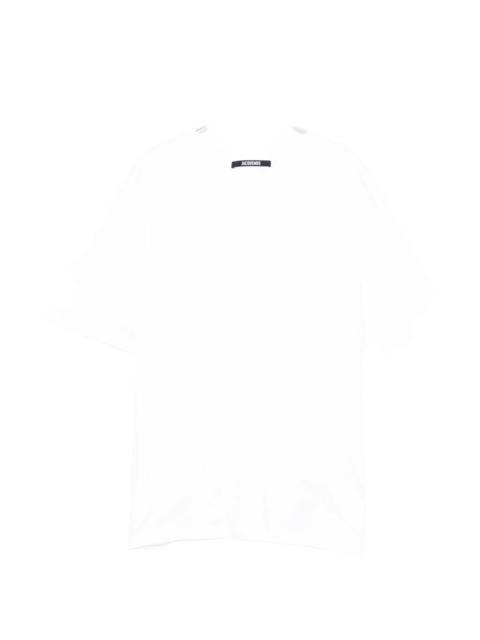 JACQUEMUS Jacquemus Pleated T-shirt