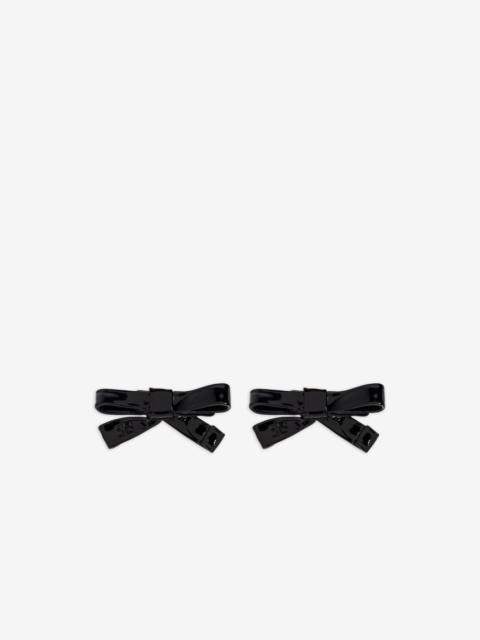 BALENCIAGA bow earrings