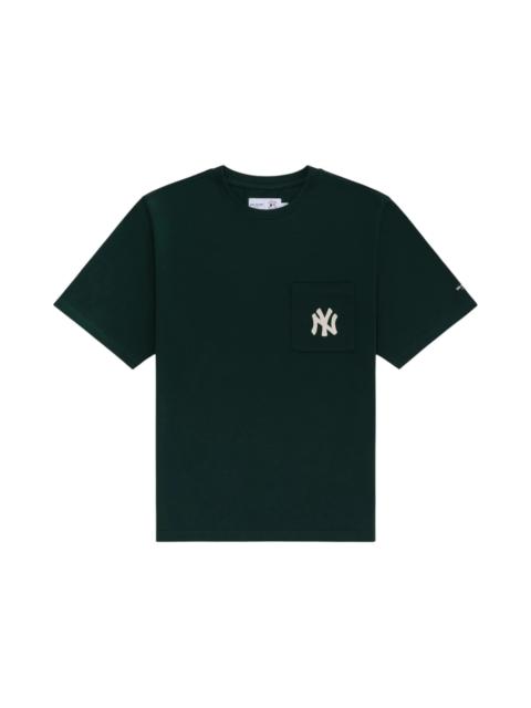 AIMÉ LEON DORE Aime Leon Dore Yankees Chainstitch Pocket Tee Green