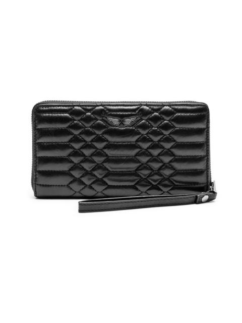 Zadig & Voltaire Compagnon Matelasse Wallet