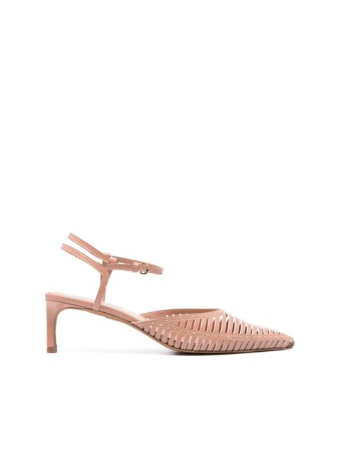 ULLA JOHNSON 70mm patent-leather pumps