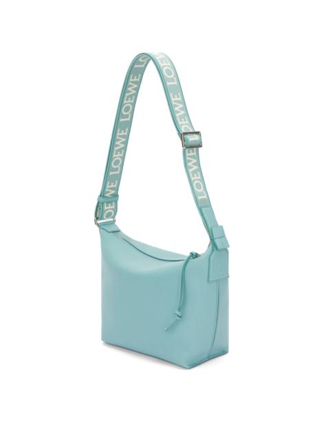 Loewe Small Cubi crossbody bag in supple smooth calfskin and jacquard