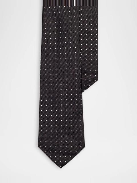 Polo Ralph Lauren Men's Pindot Silk Tie