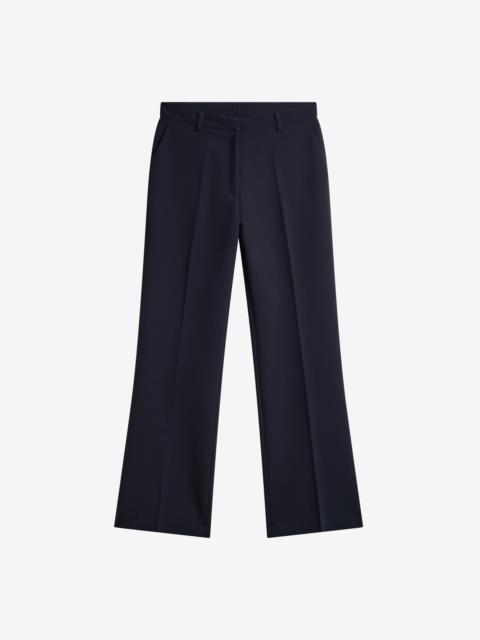 The Frankie Shop Chesnay Bootcut Pants - Navy