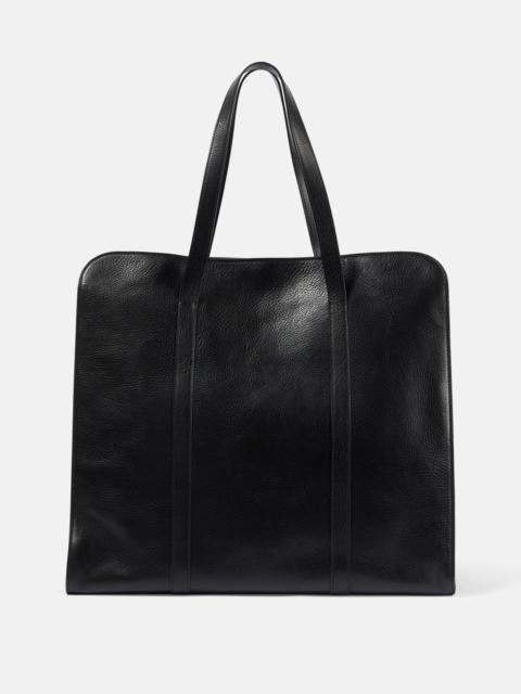 The Row Ben leather tote bag