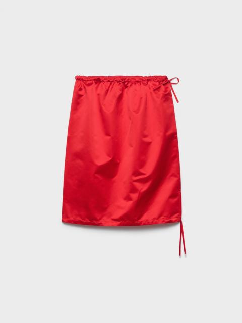 Prada Satin skirt
