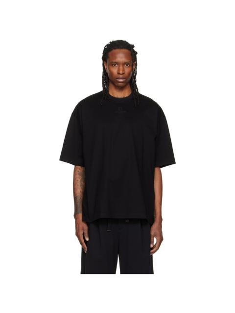 Wooyoungmi Black Oversized Cotton T-shirt