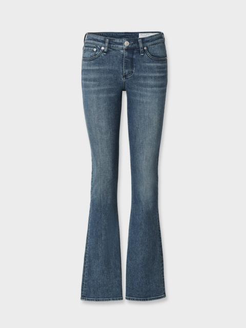 rag & bone Kinsley Bootcut Jean Low-Rise in Vintage Stretch Denim