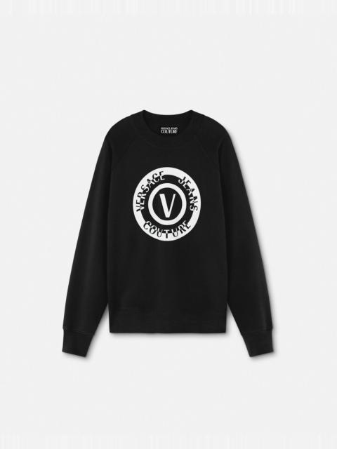 VERSACE JEANS COUTURE V-Emblem Sweatshirt