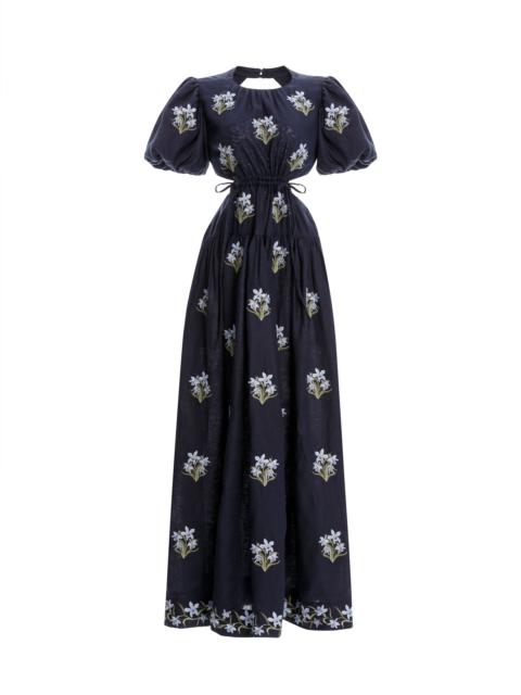 Agua by Agua Bendita Samba Chan Chan Esmeralda Maxi Dress