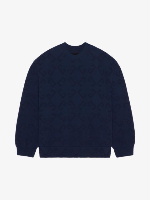 Givenchy SWEATER IN MONOGRAM 72 JACQUARD