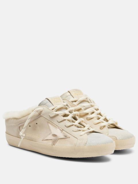 Golden Goose Super-Star shearling-lined suede sneakers