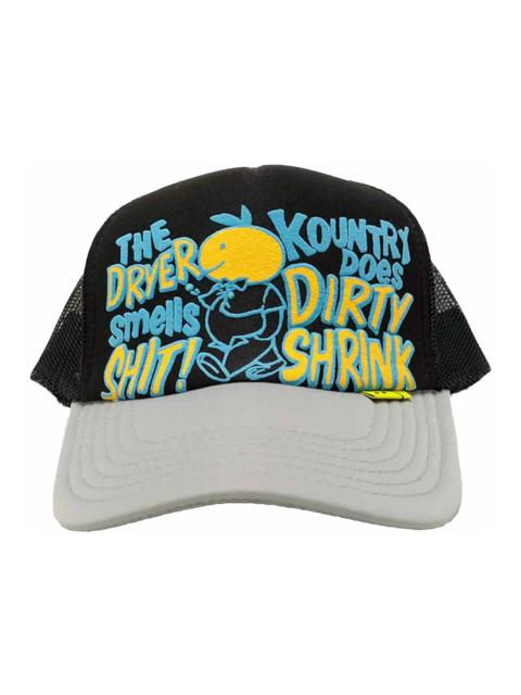 Kapital Kapital Kountry Dirty Shrink Trucker Cap Black/Grey
