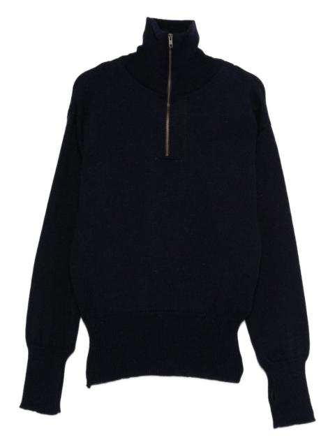 Junya Watanabe MAN zip-neck sweater