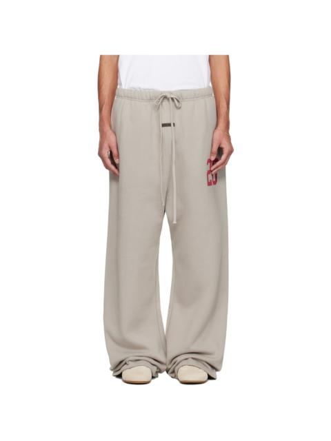 ESSENTIALS Gray Holiday Lounge Sweatpants