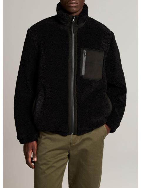 Vince Sherpa Zip Jacket