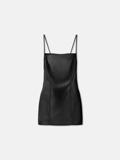 Okobor™ Alt-Leather Mini Dress