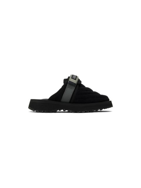 Suicoke Black ZAVO-SHELLab Slip-On Loafers