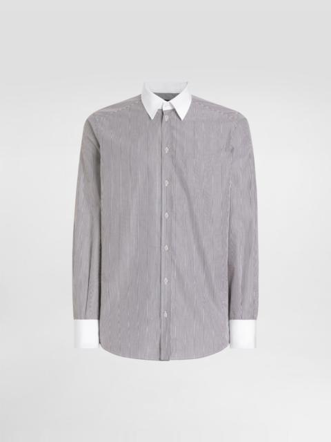 Dolce & Gabbana Striped cotton shirt