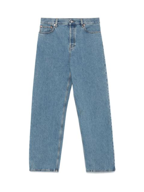 GUCCI Baggy denim cotton jeans