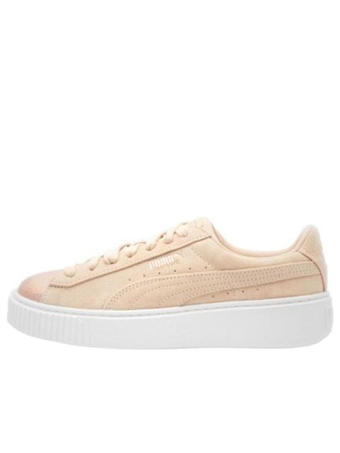 (WMNS) PUMA Suede Platform LunaLux 366111-02
