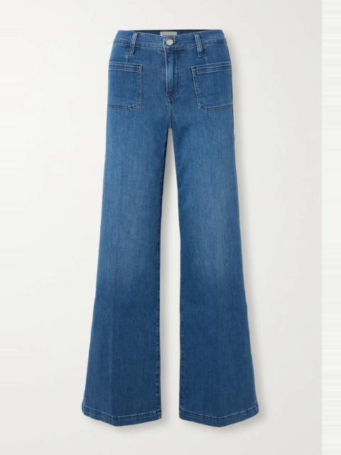 FRAME Le Bardot high-rise wide-leg jeans