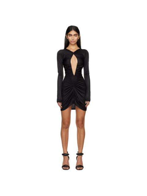 ATLEIN Black Cutout Minidress