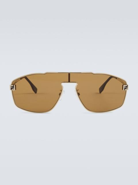 Fendi Sky flat-top sunglasses