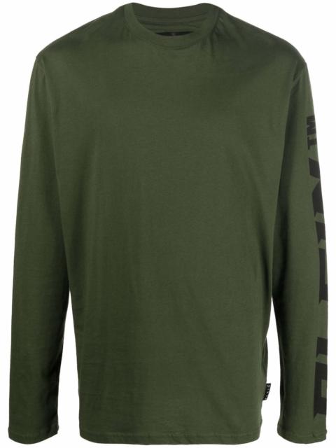 PHILIPP PLEIN logo-print long-sleeved T-shirt