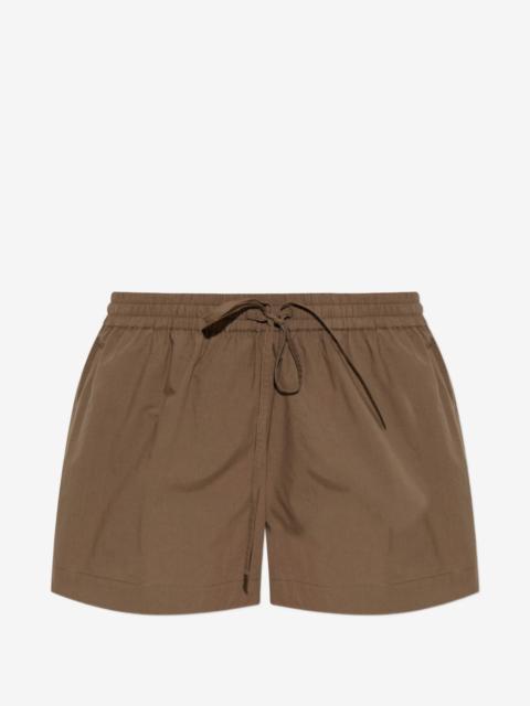 MATTEAU drawstring-waist relaxed cotton shorts